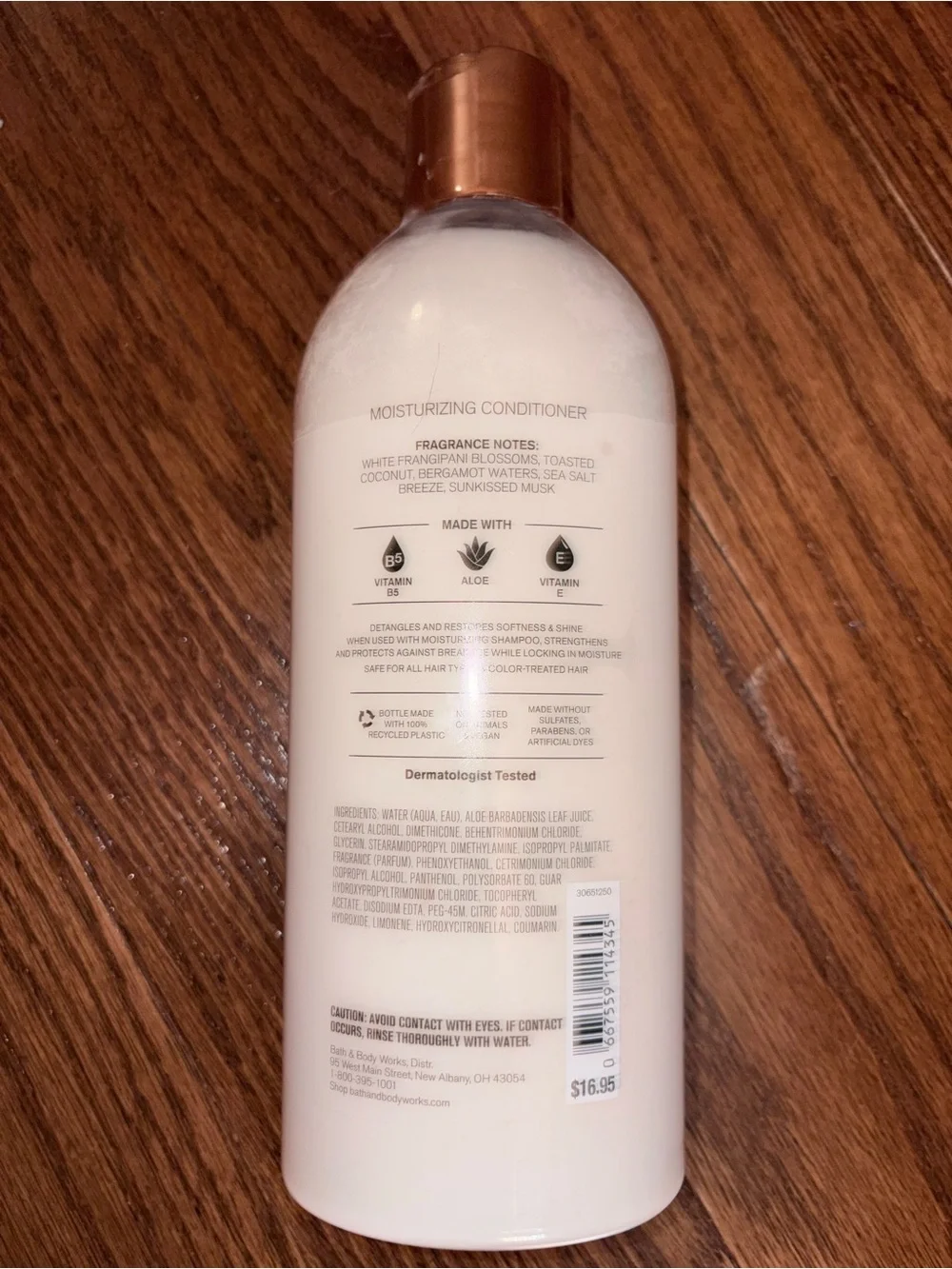 Bath & Body Works At The Beach Moisturizing Hair Conditioner - NEW